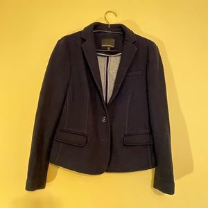 Black Cotton Blazer